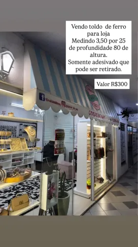 Toldo a venda 