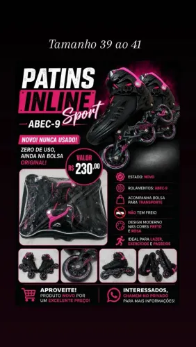 Patins semi profissional