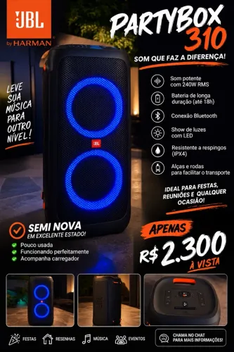 Caixa de som Jbl 310