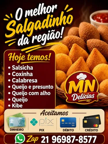 O melhor salgadinho da região 
