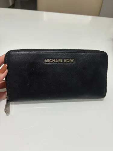 Carteira em couro Michael kors