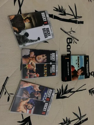 Coleção Original Rocky Balboa 1 ao 6 em DVD - Box Completo - Sylvester Stallone