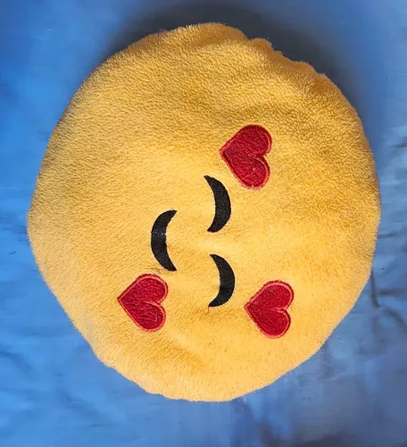 travesseiro de emoji/pelúcia