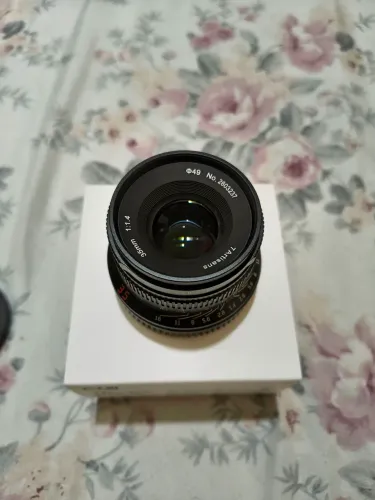 Lente 7Artisans 35mm F1.4 Mark ii para Canon RF