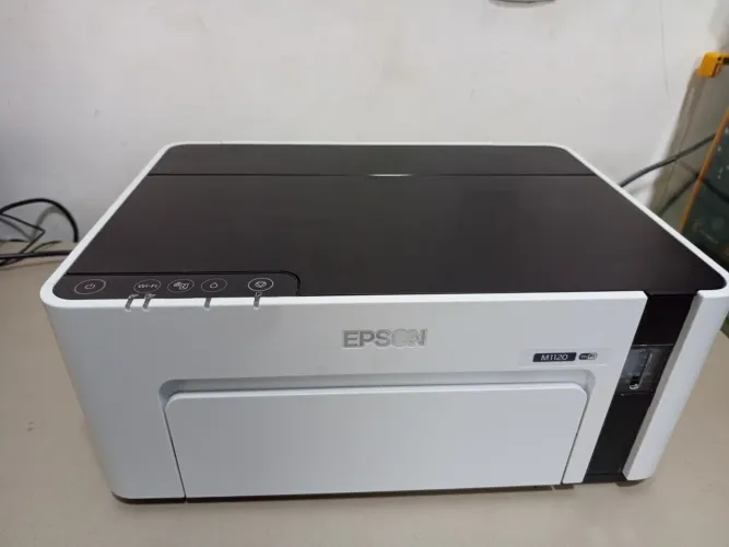 Impressora Epson ecotank preta branca semi-nova top