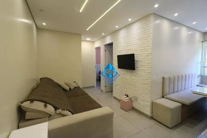 Apartamento com 2 dormitórios para alugar, 45 m² - Centro - Diadema/SP