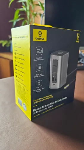 Dock Station Baseus 12 em 1 USB-C HDMI 4K PD 100W
