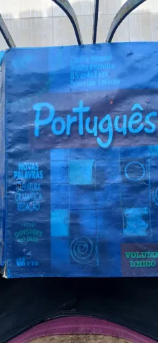 Livro de Português Novas palavras Volume único