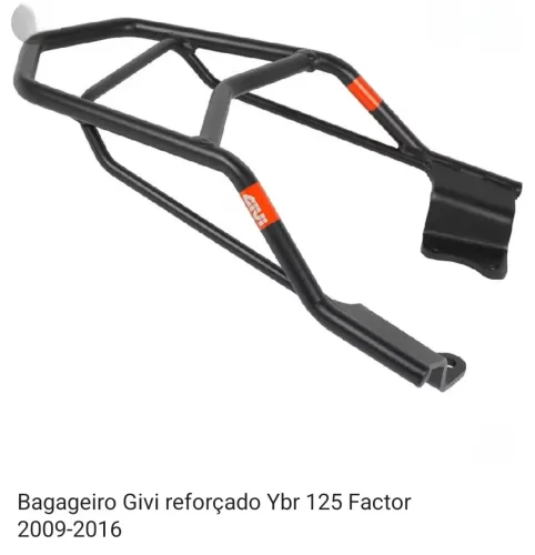 Bagageiro suporte bauleto factor 125