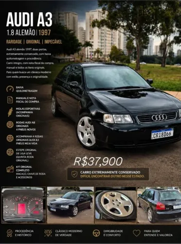 Audi A3 1.8 3P 1999