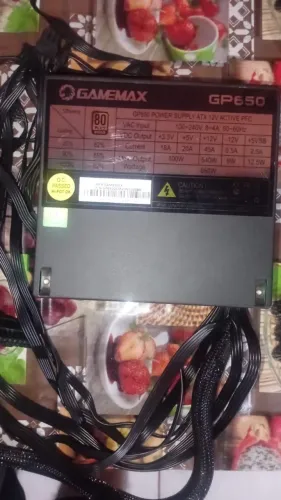 Fonte ATX game max 650w