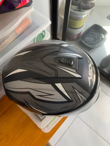 Capacete ASX viseira fumê