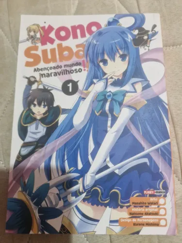 mangá konosuba