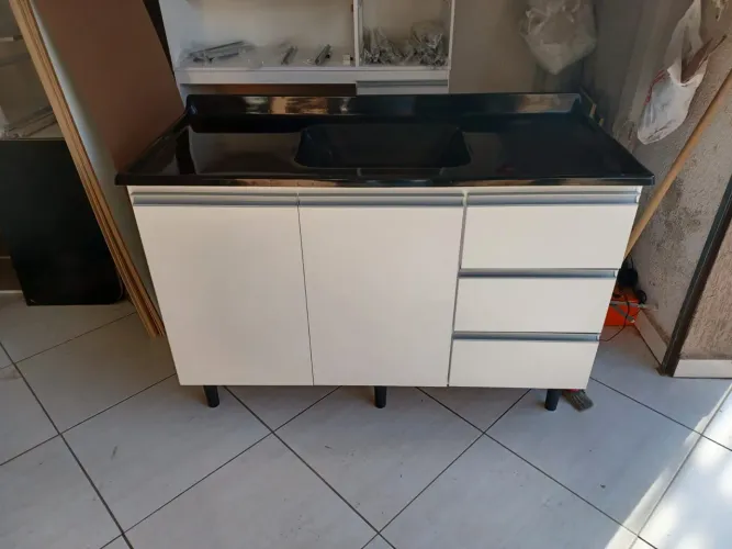Balcão de pia + tampo marmorite Direto da fábrica!!!