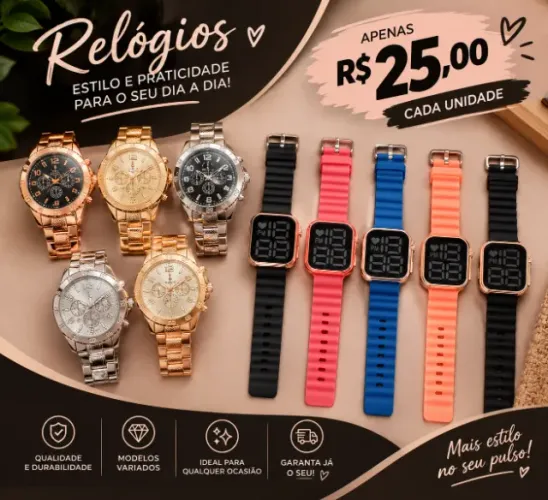 Relógio de pulso