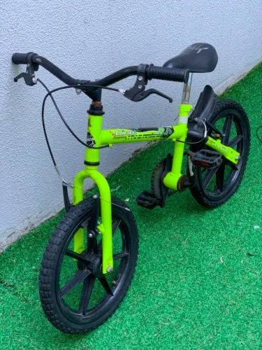 Bicicleta Infantil Track Dino Neon Aro 16