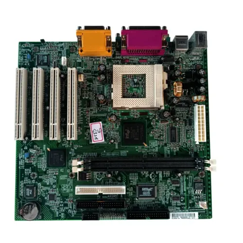 Placa mãe Celeron (acho que so precisa de uma fonte boa pra funcionar)