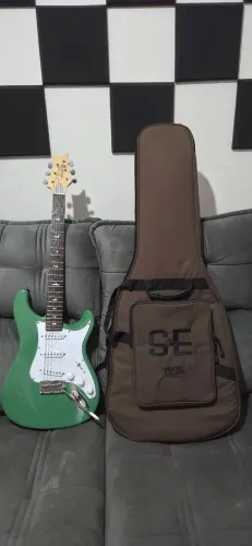 Guitarra PRS Se Silver Sky Ever Green Jonh Mayer