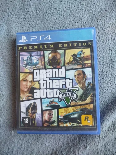 Jogo Playstation 4 Grand theft auto -V five
