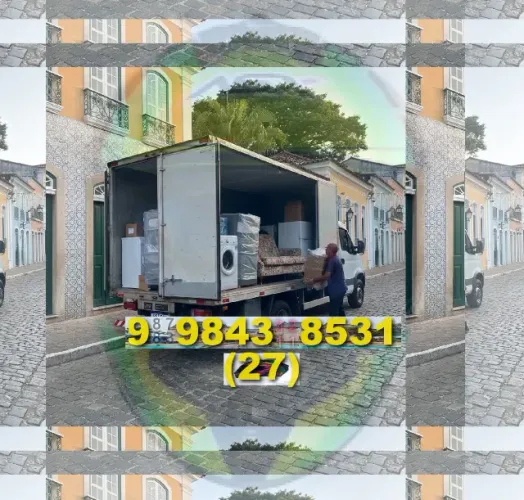 frete rápido para sua mudança! contamos com caminhão + ajudantes!
