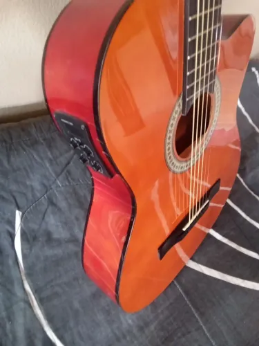 Violão Giannini Start Flat , aço elétrico c/afinador natural. Model : SF - 14 CEQ 14