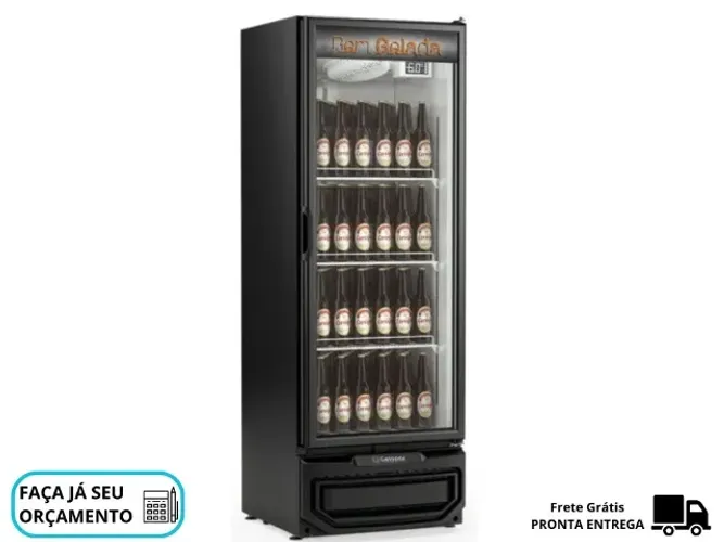 Cervejeira Porta de Vidro 410L Gelopar 220V