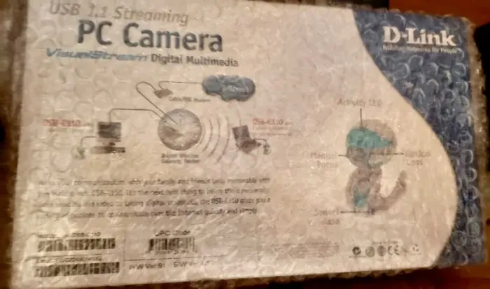 D-Link VisualStream DSB-C110 Web Cam PC Camera