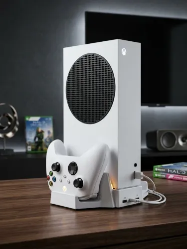 Xbox Series S com Base Cooler Carregadora