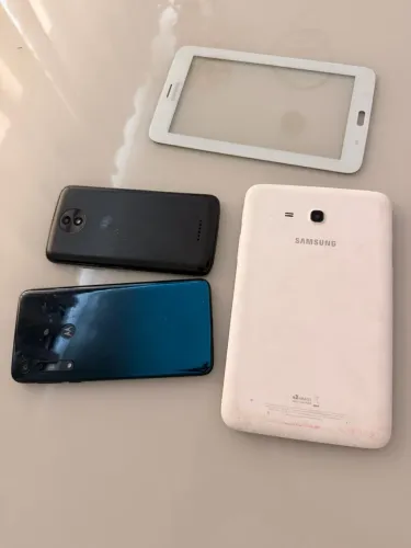 Kit 2 Celulares Motorola + Tablet Samsung - Retirada de Peças