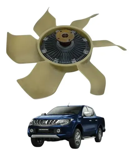 Hélice Com Viscosa Mitsubishi L200 Triton 2.4 2017 2021