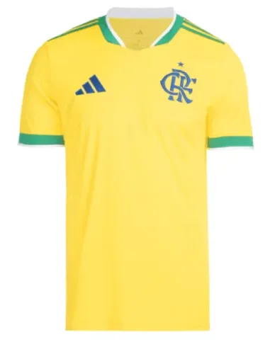 Camisa Flamengo Infantil Brasil Original Adidas 2026