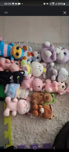 Lote pelucia br machine coleção 