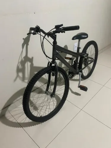 Bicicleta Aro 26 Cinza INFANTIL (SEMINOVA)