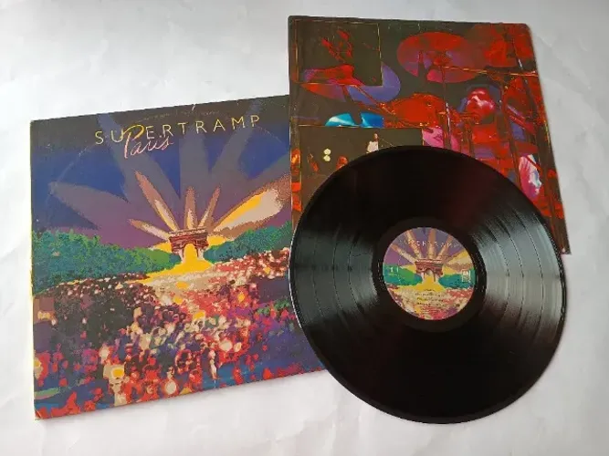LP Supertramp Paris - SOMENTE DISCO 1 - Edição americana - 1980