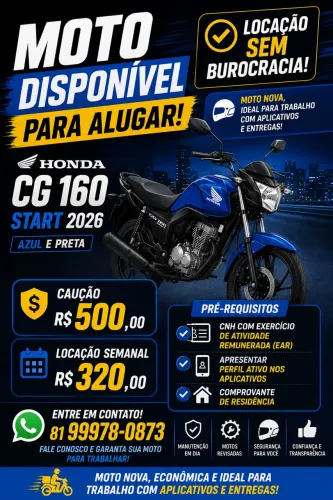 Aluguel de moto 