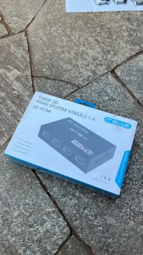 Divisor Splitter HDMI 1x4 Full HD 1080p IT-Blue LE-4134 - Novo Lacrado