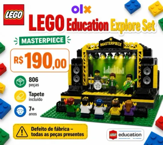 LEGO Explore Set MASTERPIECE 45824 ? 806 peças