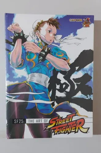 LIVRO STREET FIGHTER SF25 PARA COLECIONADORES