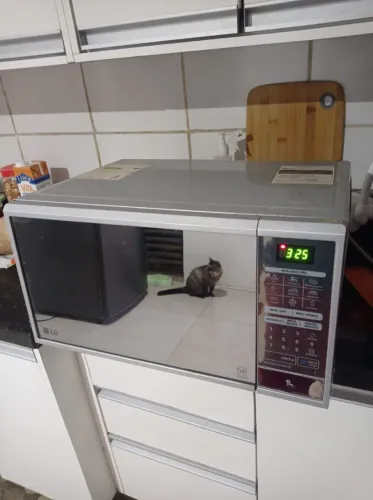 Lindo microondas espelhado