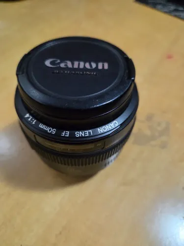 lente canon 50mm 1.4