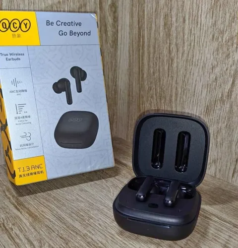 Fone Bluetooth QCY T13 ANC - TWS com Cancelamento de Ruído