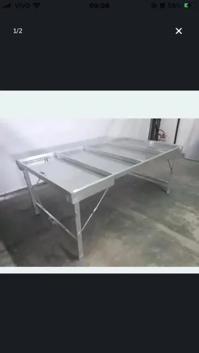 Mesas para feirantes
