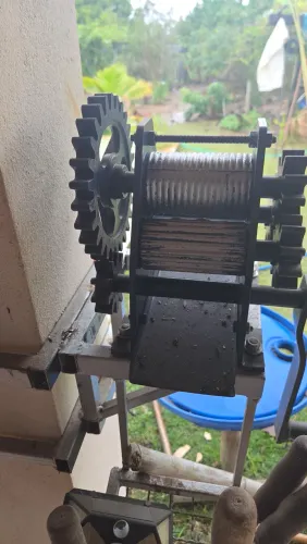 Máquina manual de moer cana 
