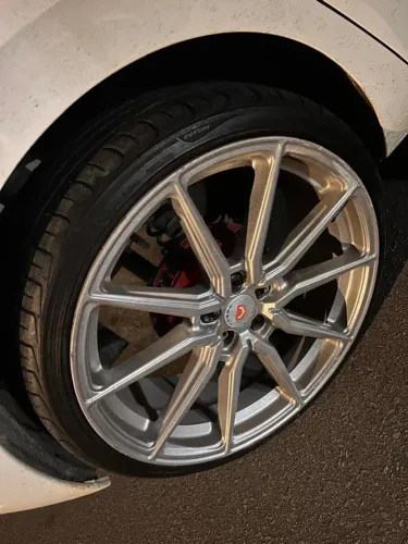 VENDO OU TROCO JOGO DE RODAS ARO 20 VOSSEN 5X100, ESTADO DE ZERO *