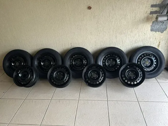 Rodas de ferro GM aro 15 para Omega, Vectra, Zafira e Astra