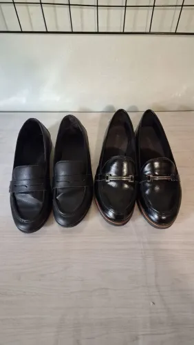 2 mocassins femininos por 90 reais