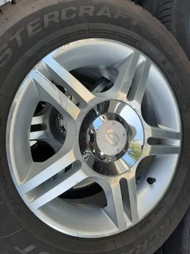 Roda aro 14 Scorro S 171 diamantada com Prata 5X112 VW kombi