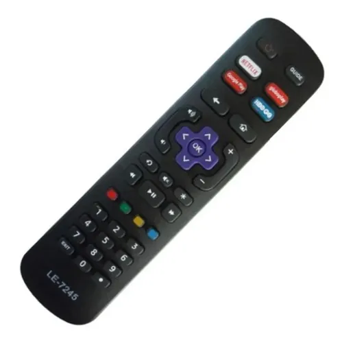 Controle P/ Tv Philco Botão Netflix Hbo Go Google Play Globo