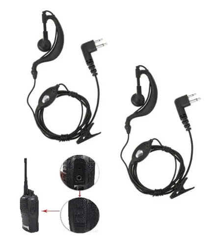 1 Par 2 Fone Rádio Comunicador Baofeng Bf-777s Walkie Talkie