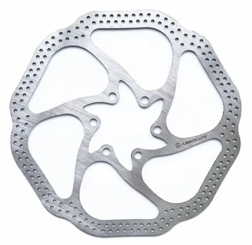Disco De Freio Rotor Absolute 160mm 6 Furos em Aço para Bikes 4427
